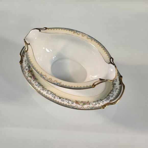 Noritake Woodmere 662 Gravy Sauce Boat - Picture 7 of 10
